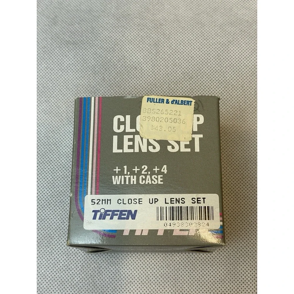 Tiffen Close-Up Lens Set 52 mm +1 +2 +4